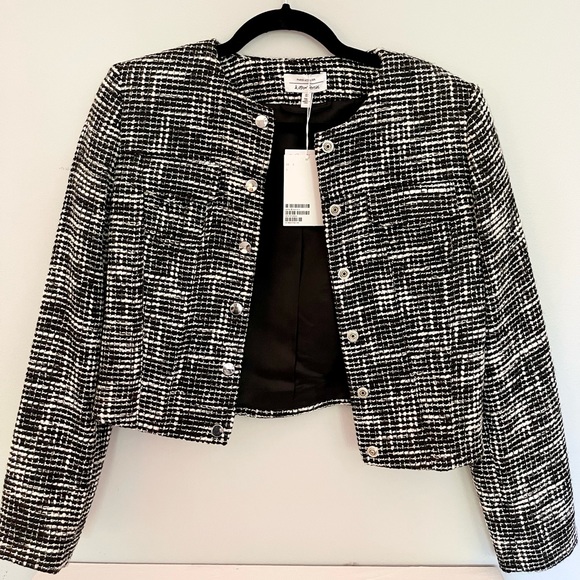 NWT & OTHER STORIES Tailored Tweed Jacket - Picture 1 of 10